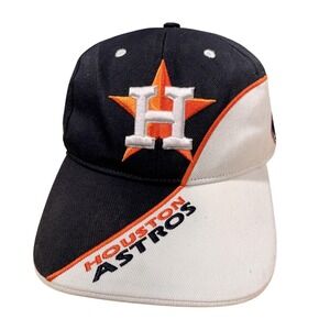 Houston Astros MLB Baseball Cap OSFA 47 Brand Strapback Hat Black Orange